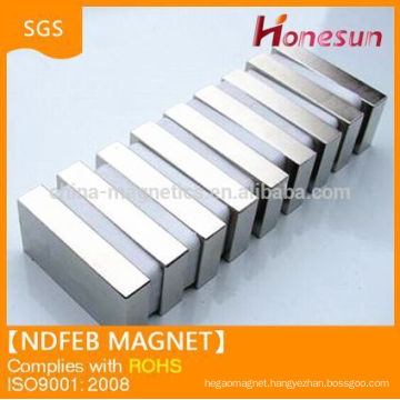 Hangzhou strong powerful block ndfeb magnet made in china